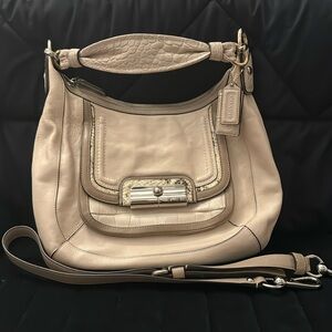 Coach purse. Snakeskin.